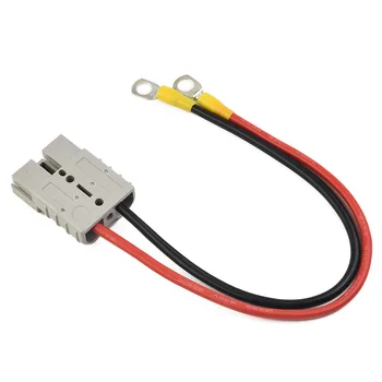  надежден 50A за Anderson Plug Lead, Lug M8 терминален конектор за зареждане на батерията, идеален за слънчеви панели