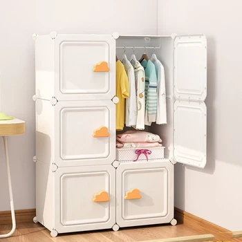 скрин организатор гардероб спалня съхранение рафт шкаф табла гардероб детски гърдите Armario хол шкафове LQ5XP