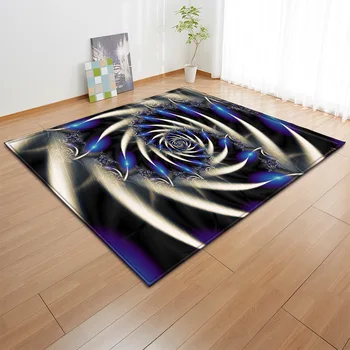 полиестер творчески модел меки килими за хол спалня площ килими кухня против хлъзгане етаж мат салон декор килим изтривалка